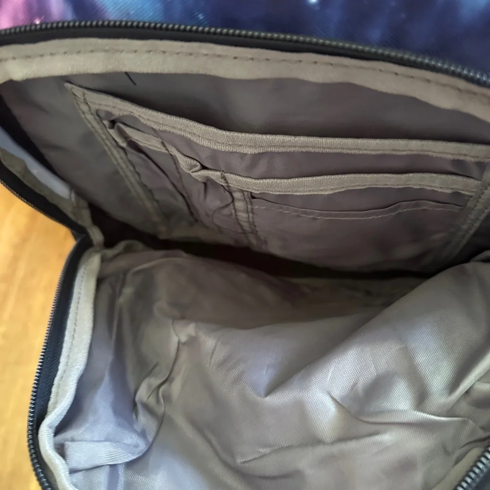 High Sierra Pinova Cosmos Midnight Blue Backpack with Cosmic Design